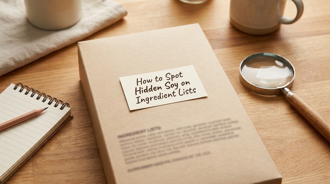 How to Spot Hidden Soy on Ingredient Lists