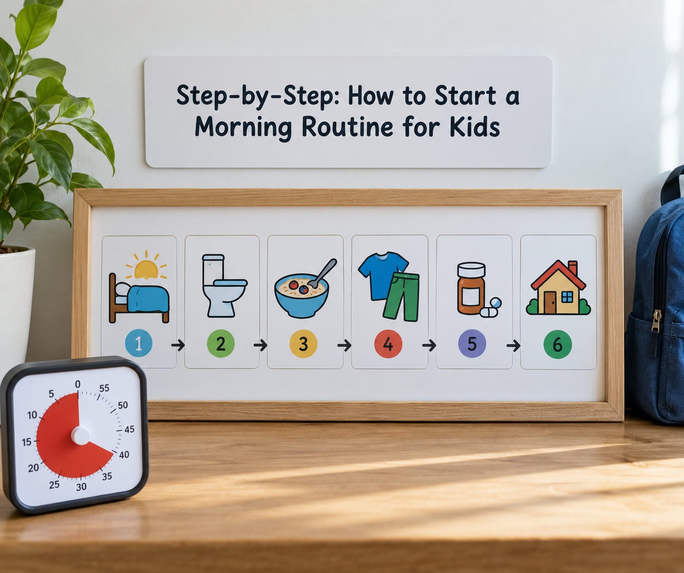 Step-by-Step: How to Start a Morning Routine for Kids