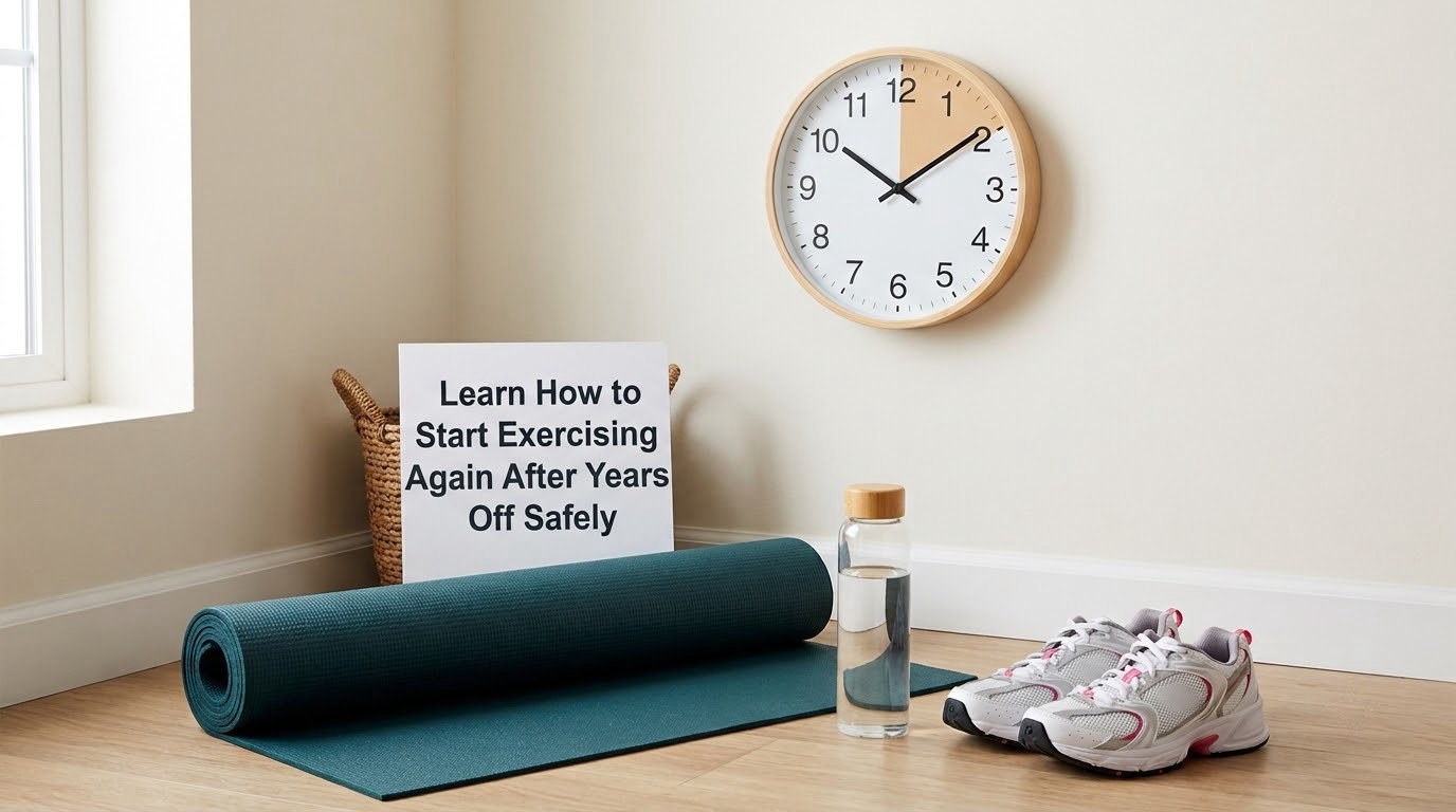 Learn How to Start Exercising Again After Years Off Safely