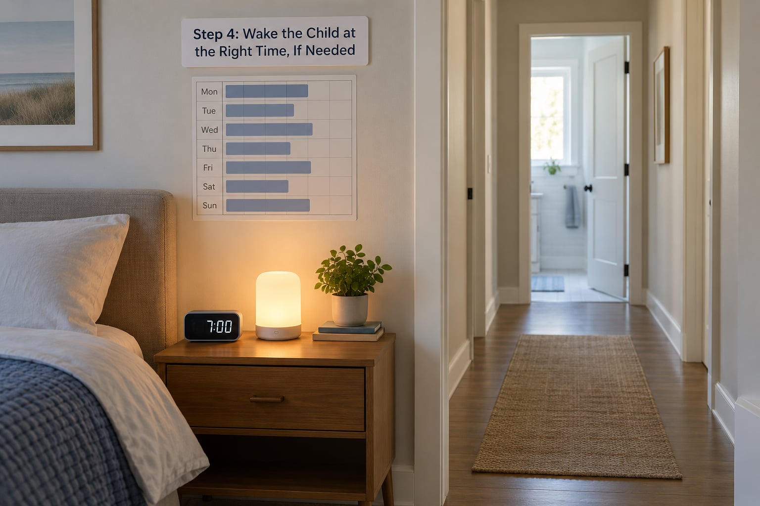 Step 4: Wake the Child at the Right Time, If Needed