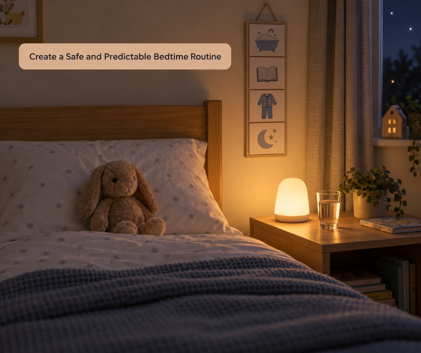 Create a Safe and Predictable Bedtime Routine