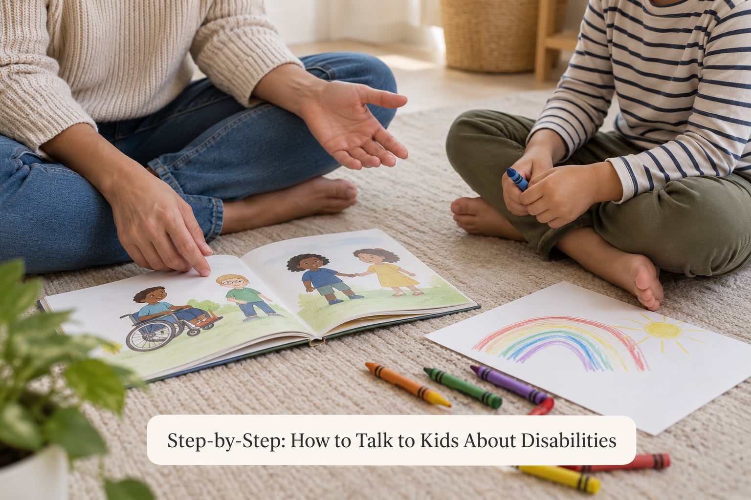 Step-by-Step: How to Talk to Kids About Disabilities