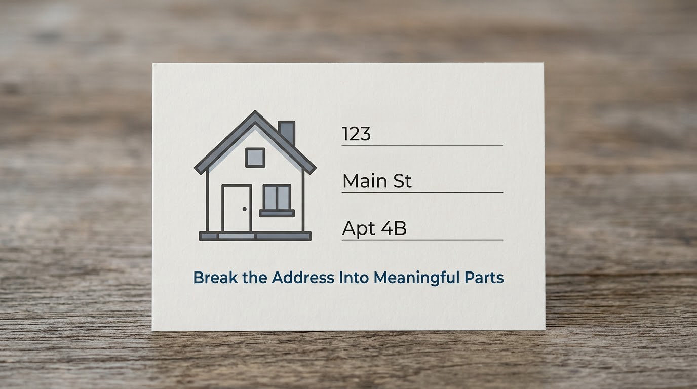 Break the Address Into Meaningful Parts