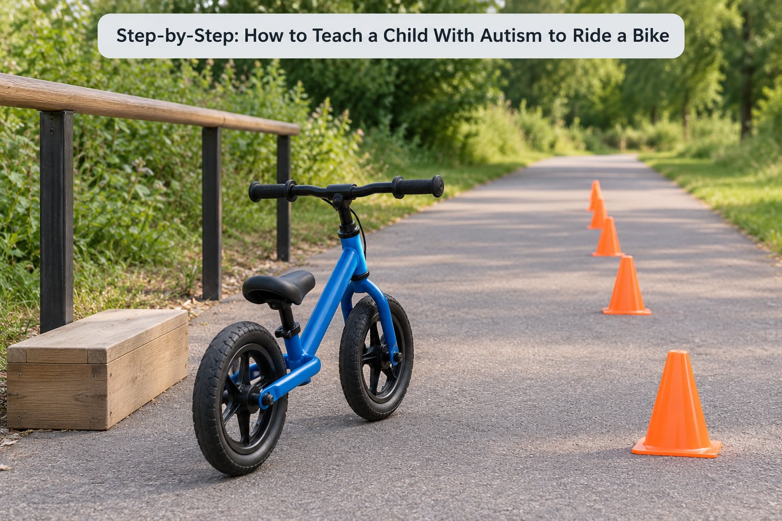 Step-by-Step: How to Teach a Child With Autism to Ride a Bike