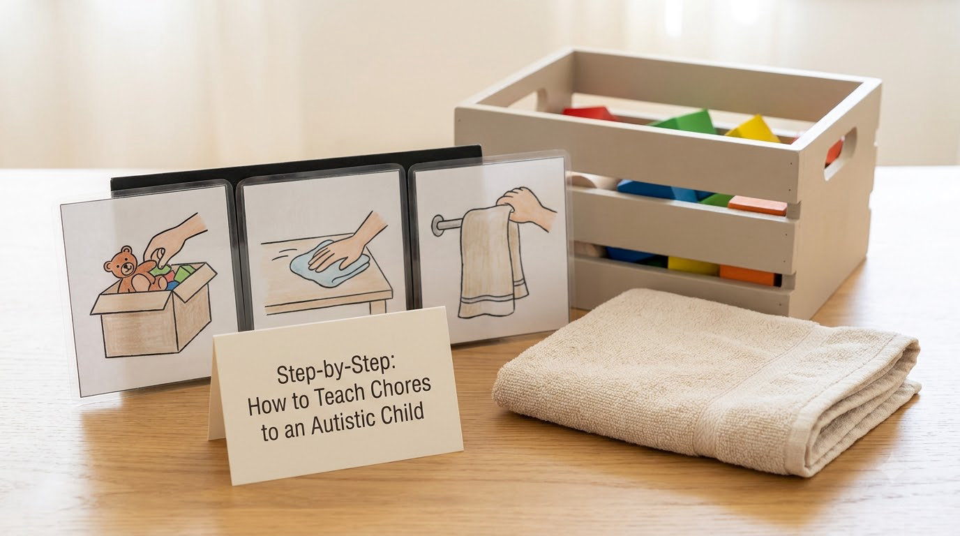 Step-by-Step: How to Teach Chores to an Autistic Child