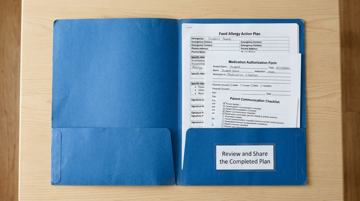Review and Share the Completed Plan