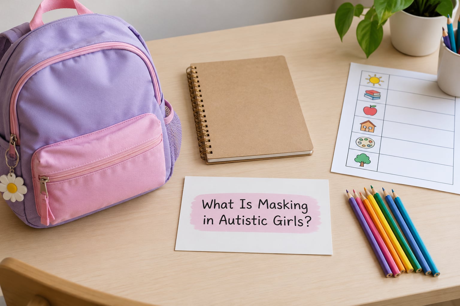 What Is Masking in Autistic Girls?