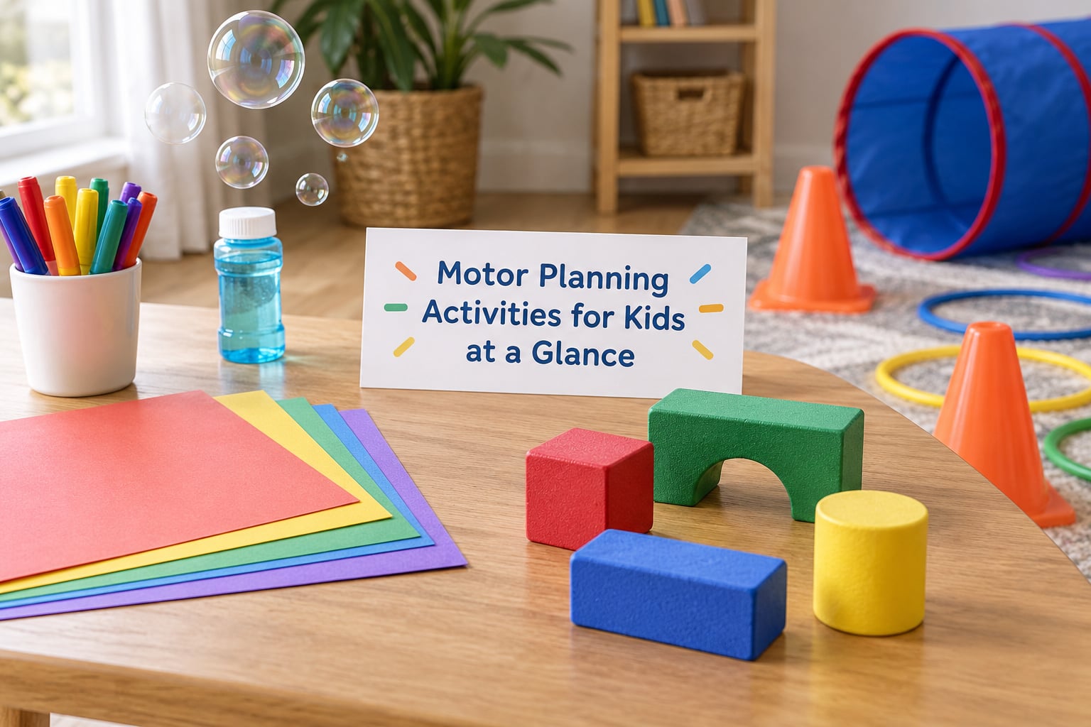 Motor Planning Activities for Kids at a Glance