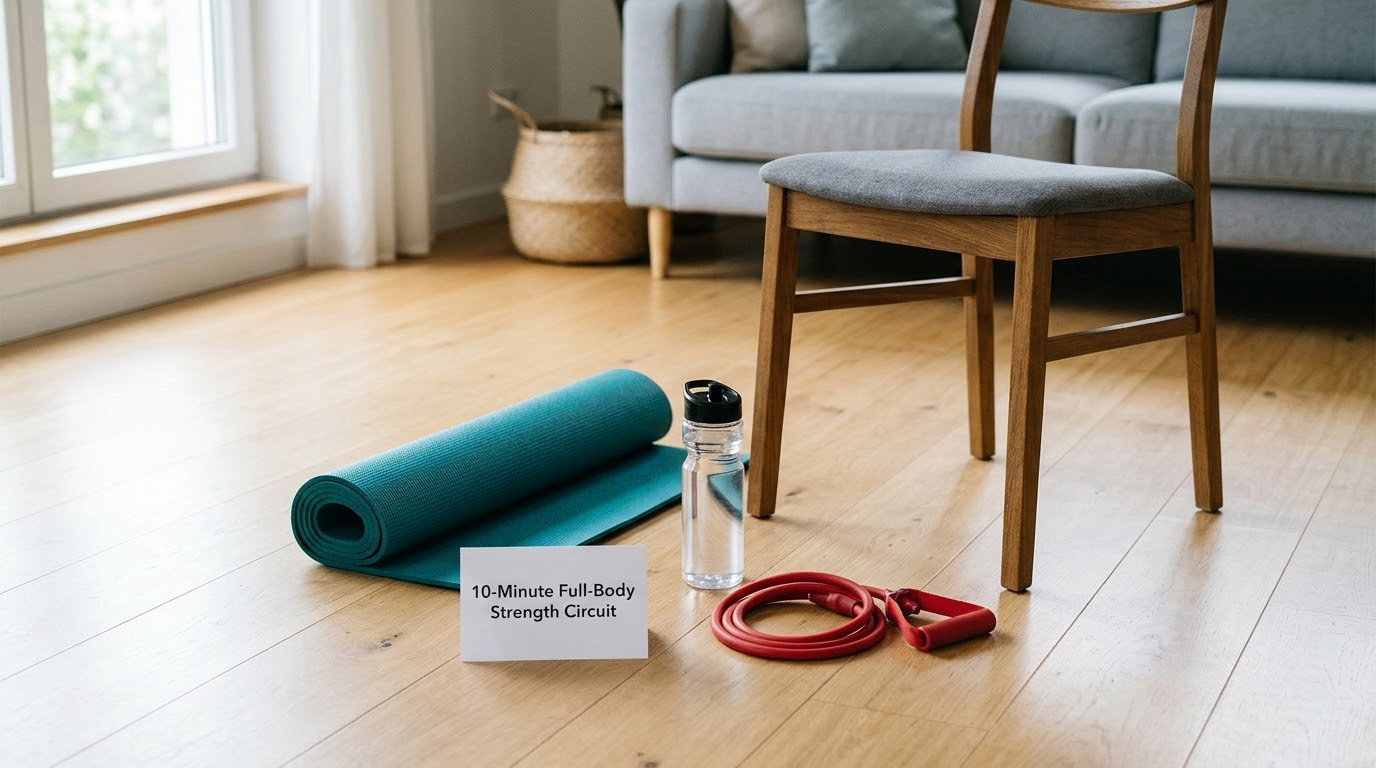 10-Minute Full-Body Strength Circuit