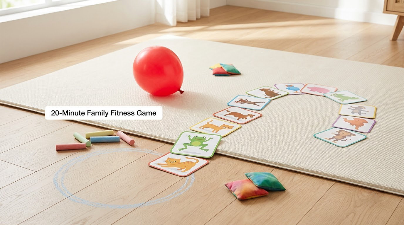 20-Minute Family Fitness Game