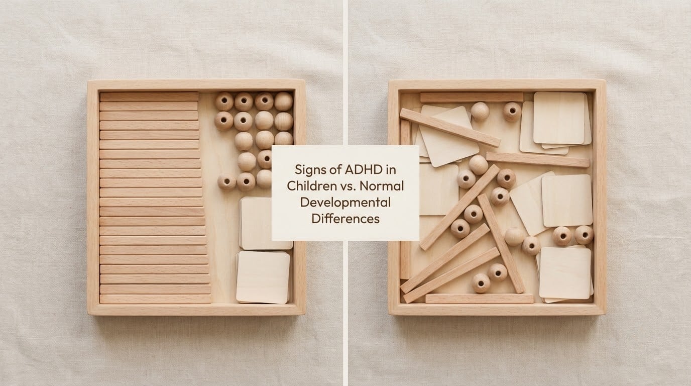 Signs of ADHD in Children vs. Normal Developmental Differences