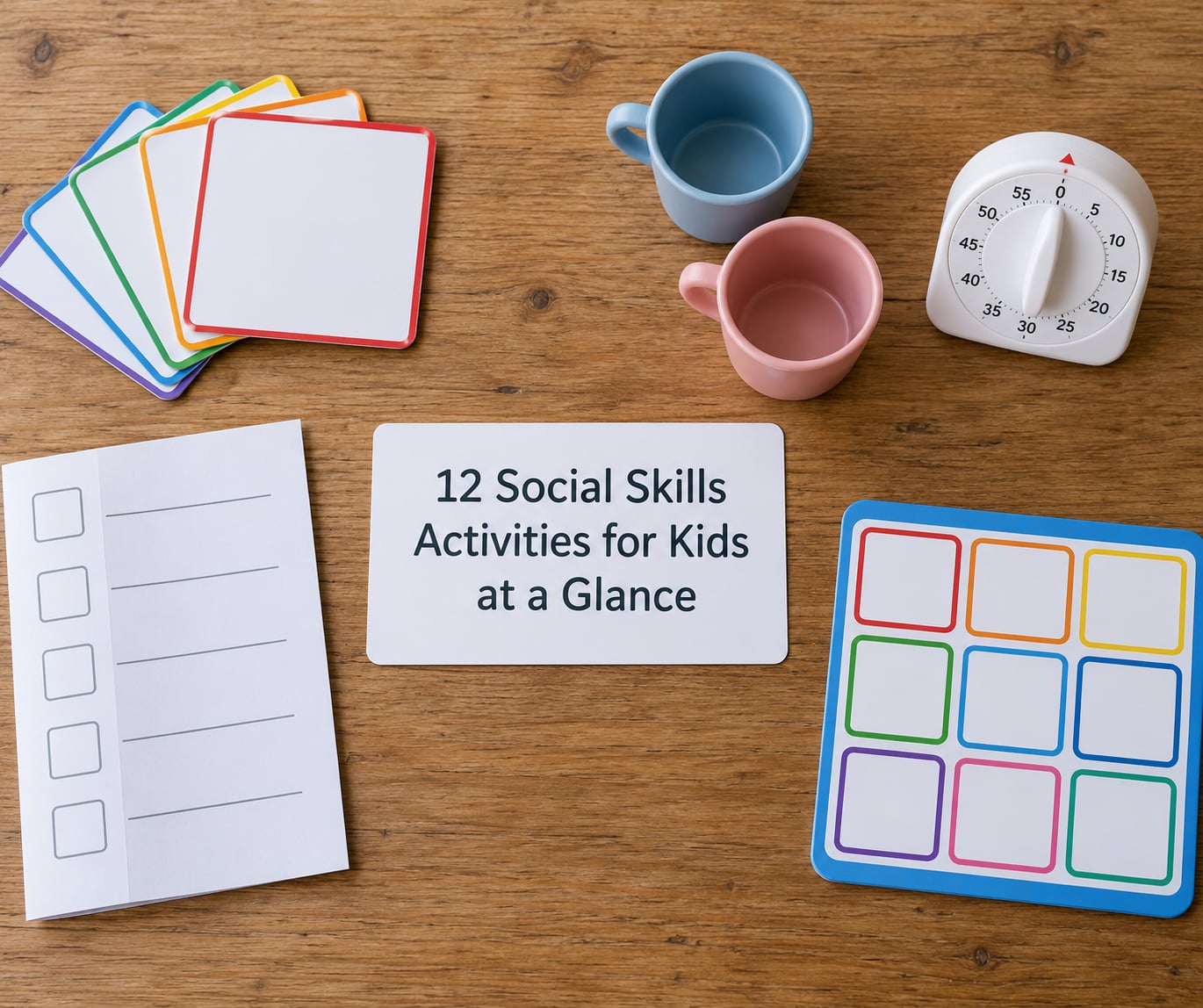 12 Social Skills Activities for Kids at a Glance
