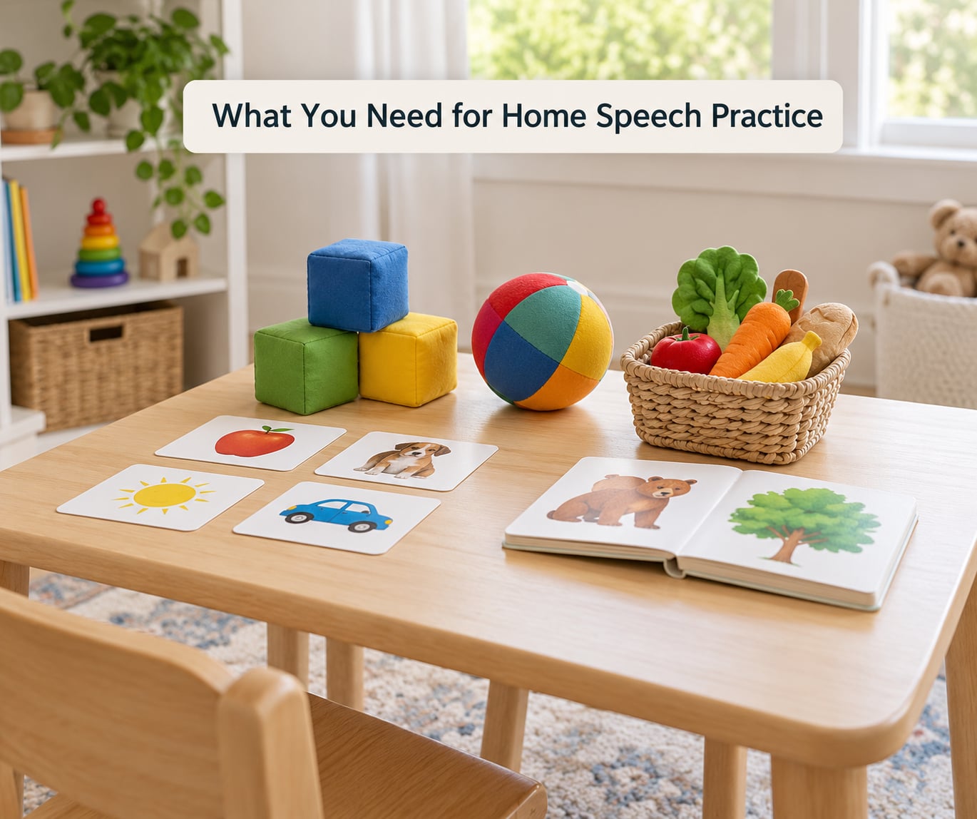 What You Need for Home Speech Practice