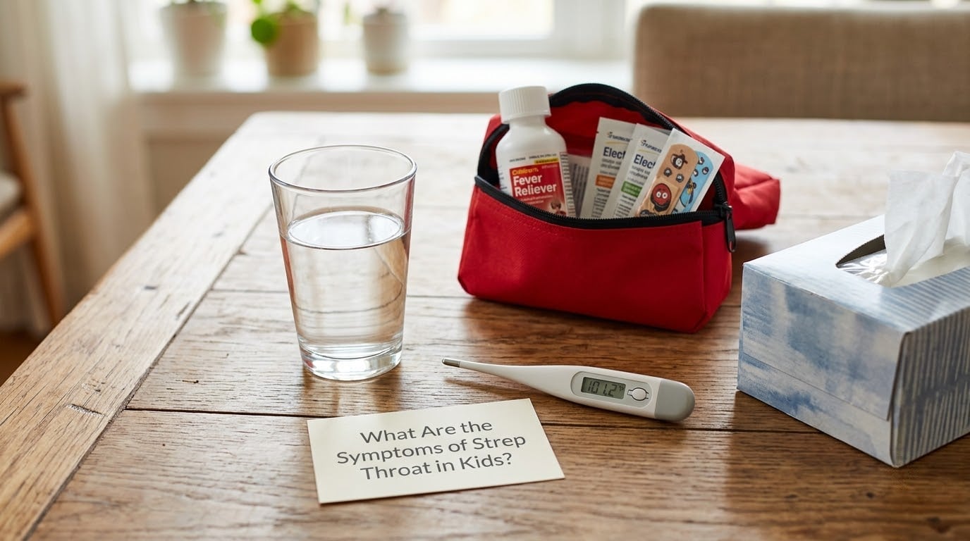 What Are the Symptoms of Strep Throat in Kids?