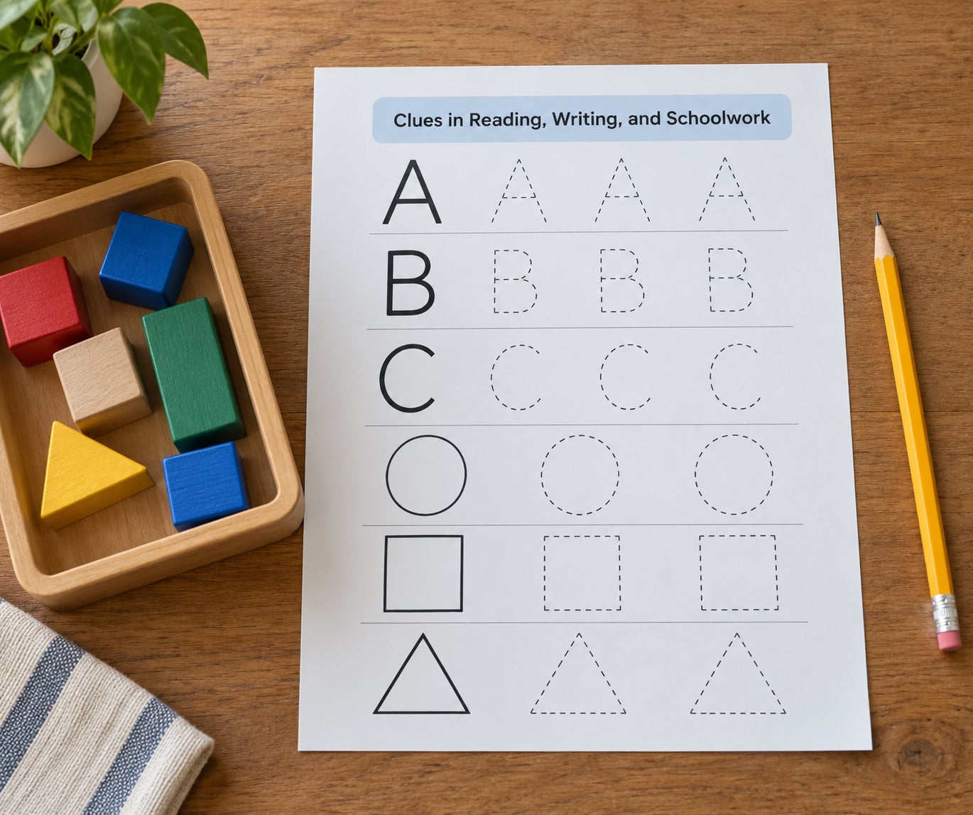 Clues in Reading, Writing, and Schoolwork