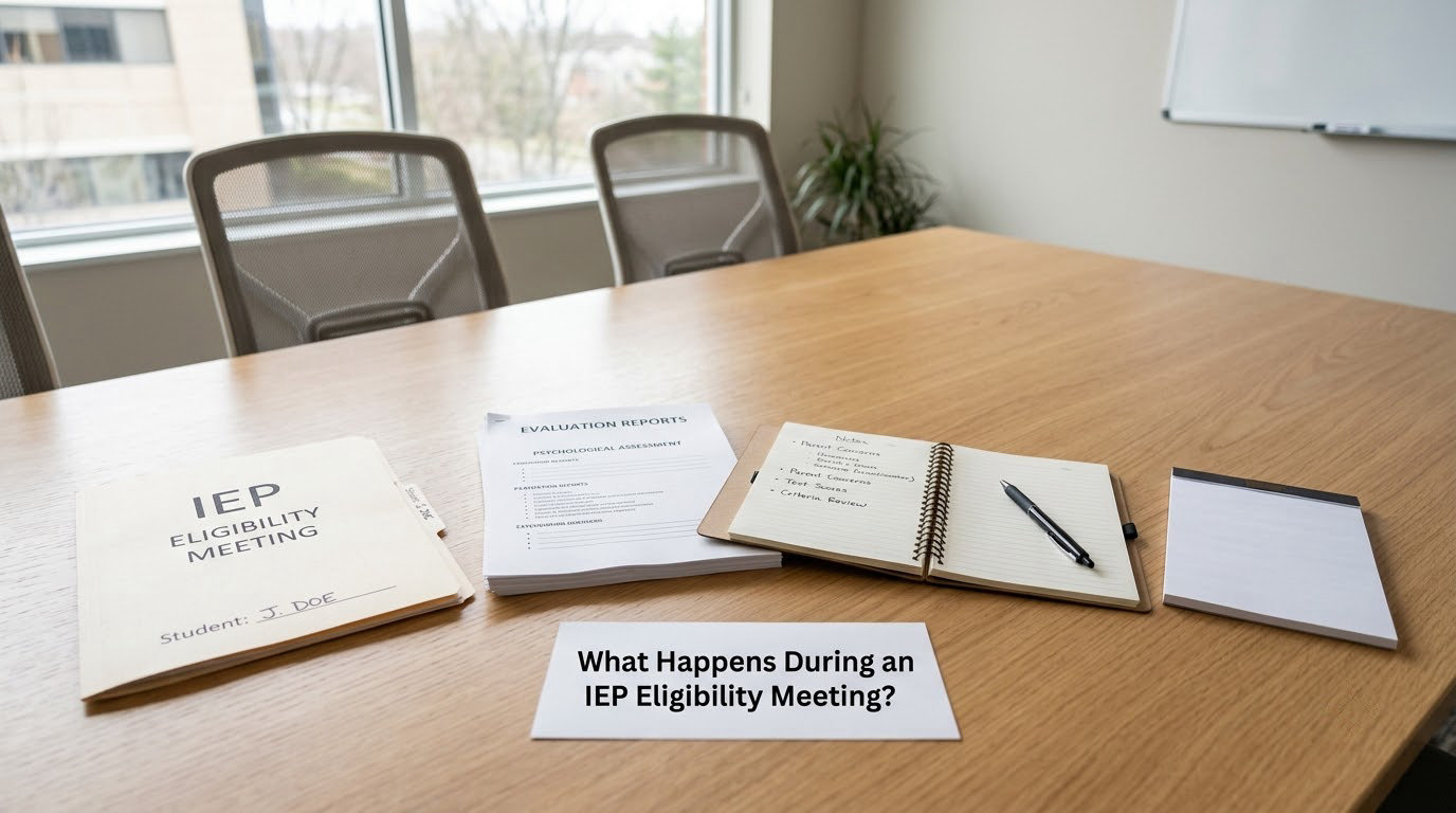 What Happens During an IEP Eligibility Meeting?