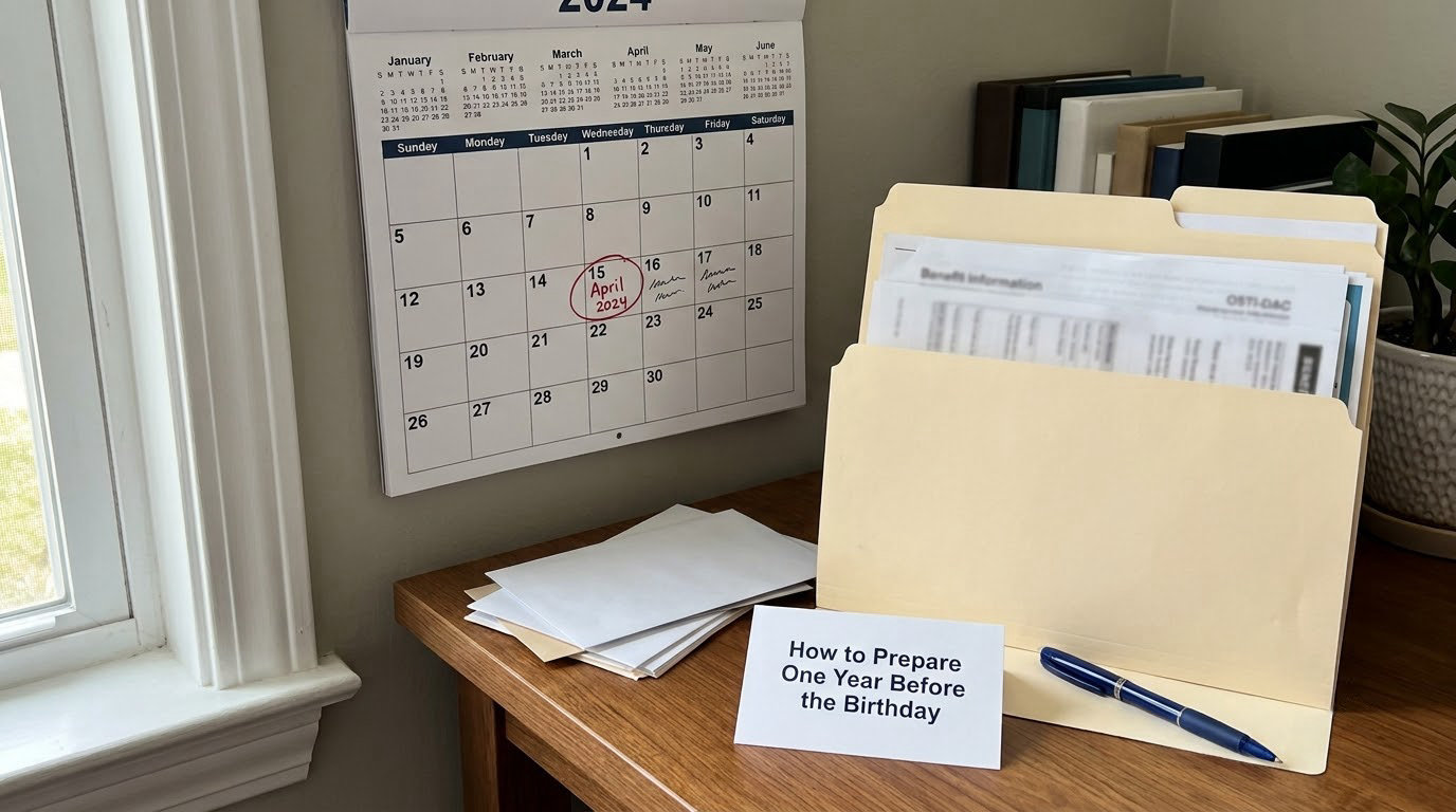 How to Prepare One Year Before the Birthday