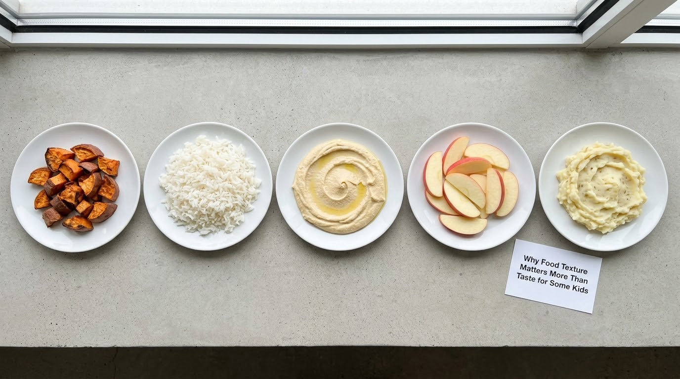 Why Food Texture Matters More Than Taste for Some Kids